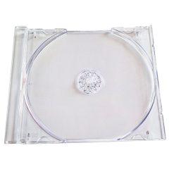RIVERMEDIA CD Clear Tray for 4-Way CD Cases – Single Disc Insert - Crystal Clear (100 Pack)