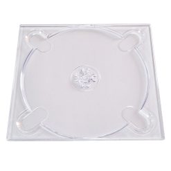 New-Pak CD Digi Tray – Clear Single-Disc Tray for Digipaks & Cardboard Sleeves (100 Pack)