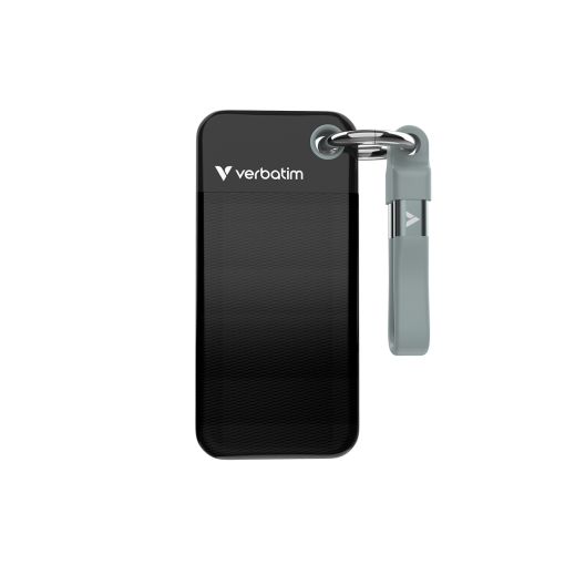 Verbatim Pocket SSD USB 3.2 Gen 2 Portable Solid State Drive - 256GB Grey