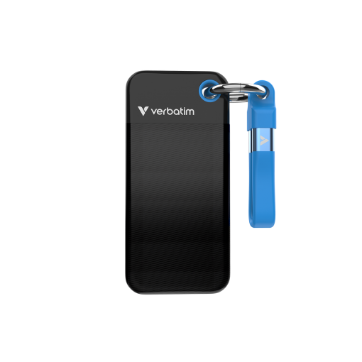 Verbatim Pocket SSD USB 3.2 Gen 2 Portable Solid State Drive - 1TB Blue
