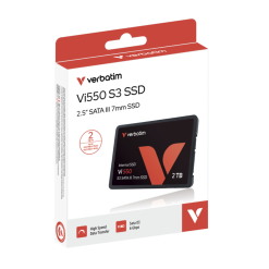 Alternative view of Verbatim Vi550 S3 SSD Internal 2.5'' SATA III 7mm Solid State Drive - 2TB