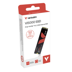 Alternative view of Verbatim Vi5000 Internal SSD PCIe NVMe™ M.2 Solid State Drive - 512GB
