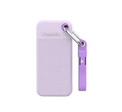 Verbatim Pocket SSD Colour Edition USB 3.2 Gen 2 - White & Purple - 2TB