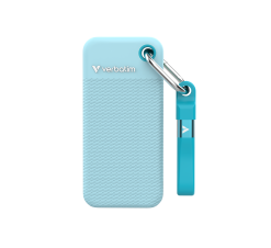 Verbatim Pocket SSD Colour Edition USB 3.2 Gen 2 - Black & Polar Blue - 2TB